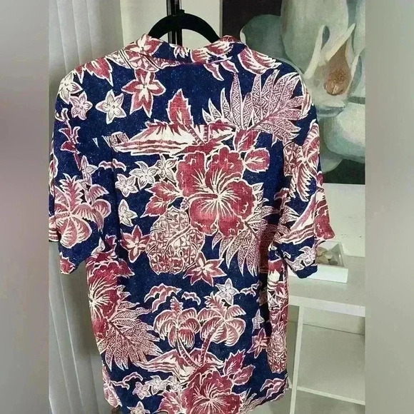 Tommy Bahama Nova Wave Short Sleeve  Men’s Button Down Shirt Size Large - Picture 2 of 6